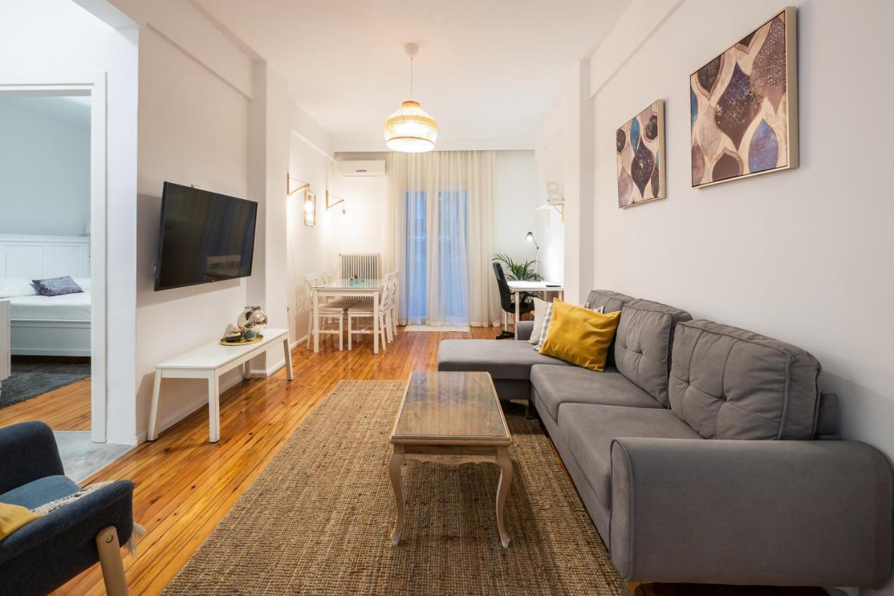 Ikos Central Spacious Apartment Thessaloniki Exterior foto