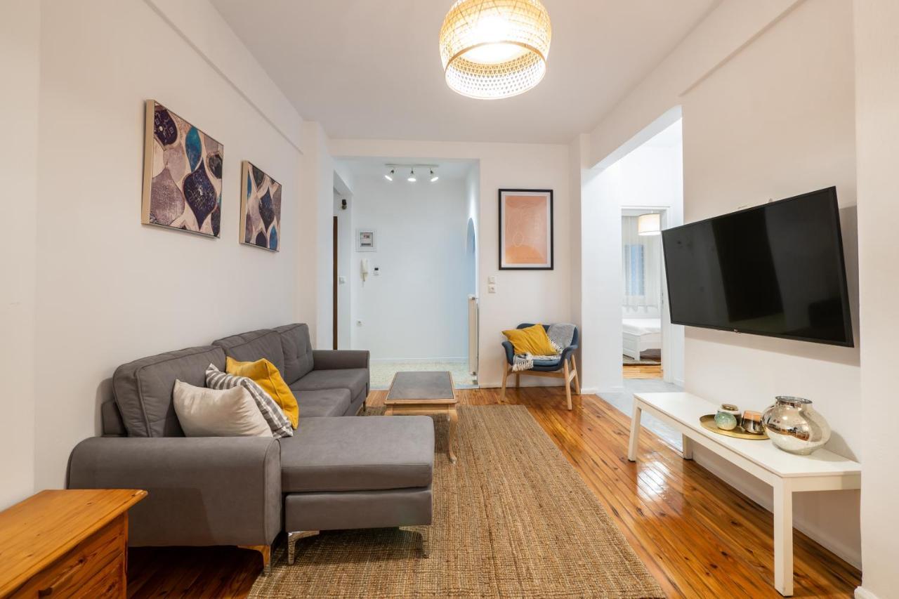 Ikos Central Spacious Apartment Thessaloniki Exterior foto